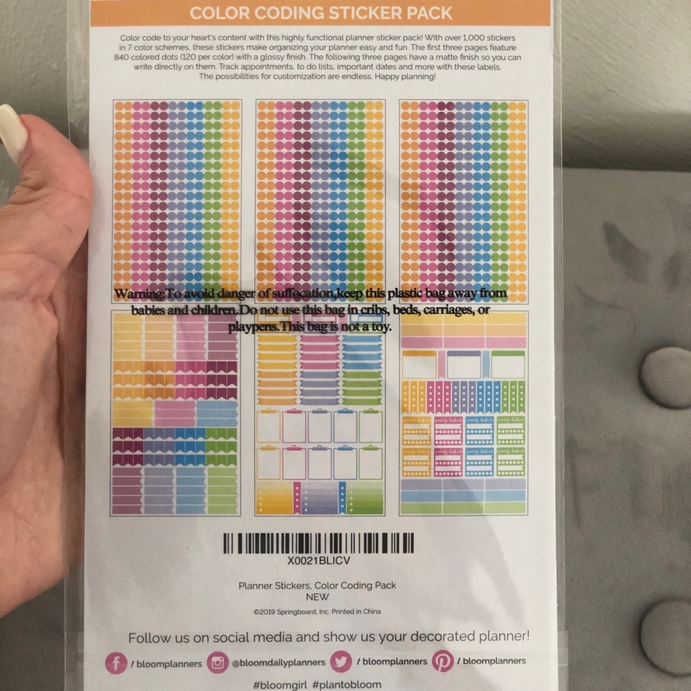 5 Bloom Planner Sticker Packs - Picture 12 of 12